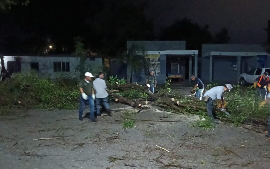 ROTECCIÓN CIVIL ESTATAL ATENDIÓ REPORTES POR AFECTACIONES A RAÍZ DE LAS LLUVIAS