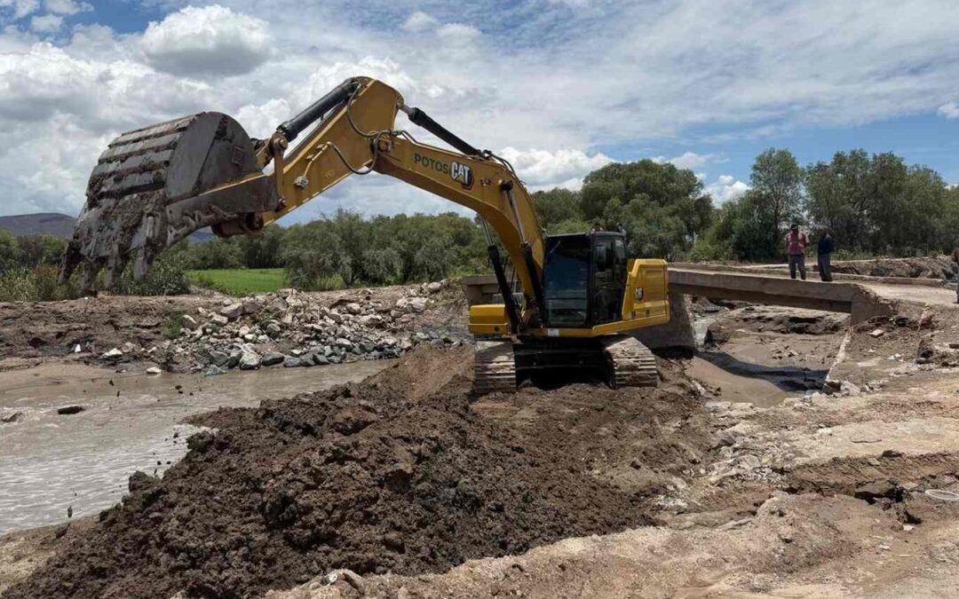 REFUERZAN BORDOS EN INMEDIACIONES DEL BULEVAR RÍO SANTIAGO