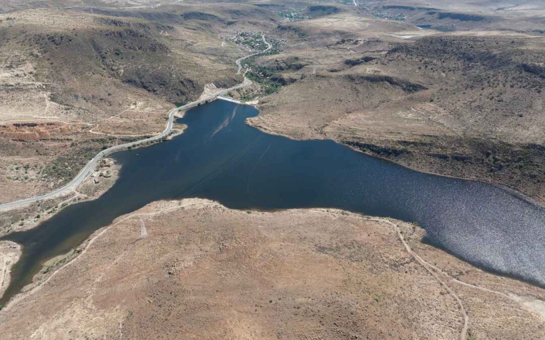 PRESA DEL PEAJE CON BUEN NIVEL DE CAPTACIÓN TRAS LLUVIAS EN SLP