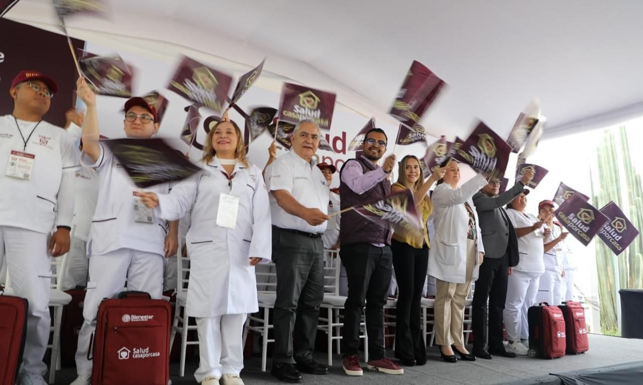 INICIA PROGRAMA “SALUD CASA POR CASA” EN SLP