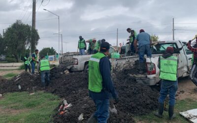 IMPLEMENTAN ACCIONES PREVENTIVAS ANTE TEMPORAL DE LLUVIAS