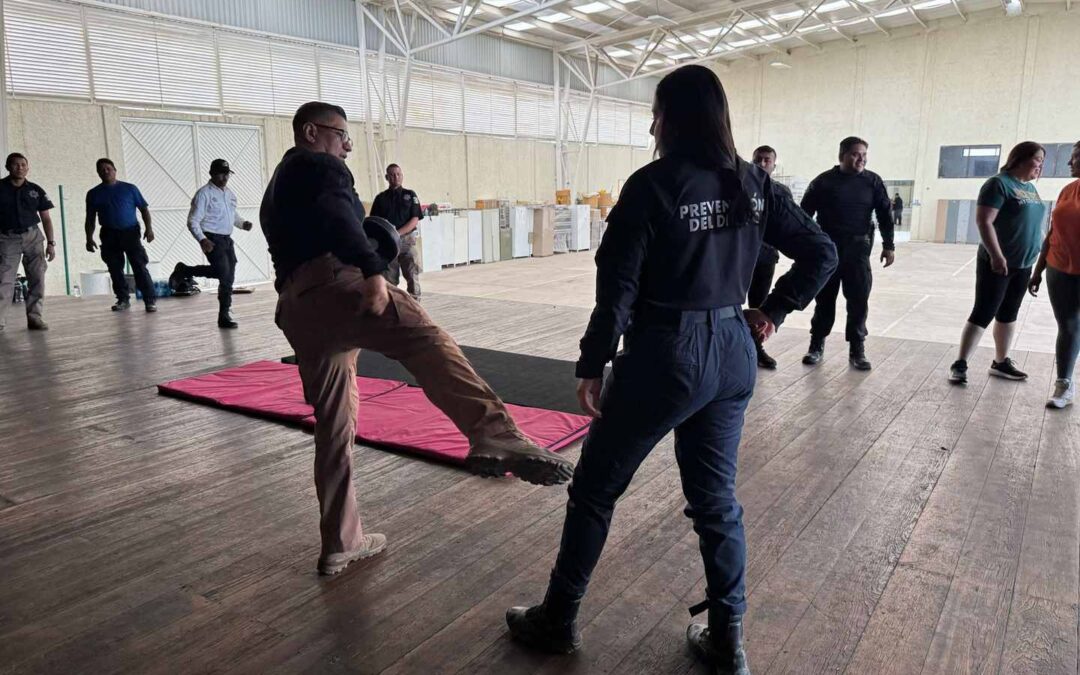 POLICÍAS MUNICIPALES RECIBEN CAPACITACIÓN