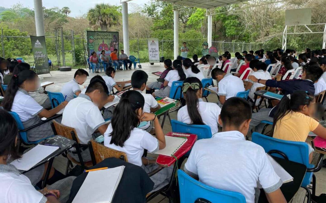 REALIZAN JORNADA CONTRA CONSUMO DE TABACO EN COMUNIDADES DE SAN ANTONIO