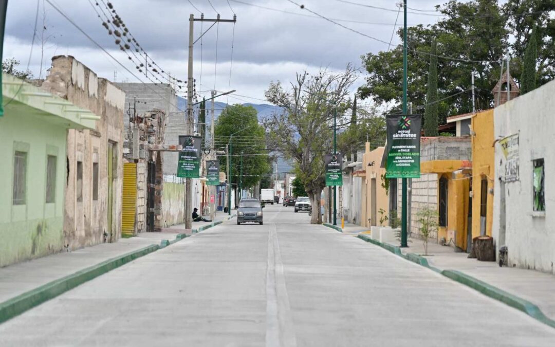 INICIAN OBRAS DE REHABILITACIÓN DE VIALIDADES EN EL ALTIPLANO