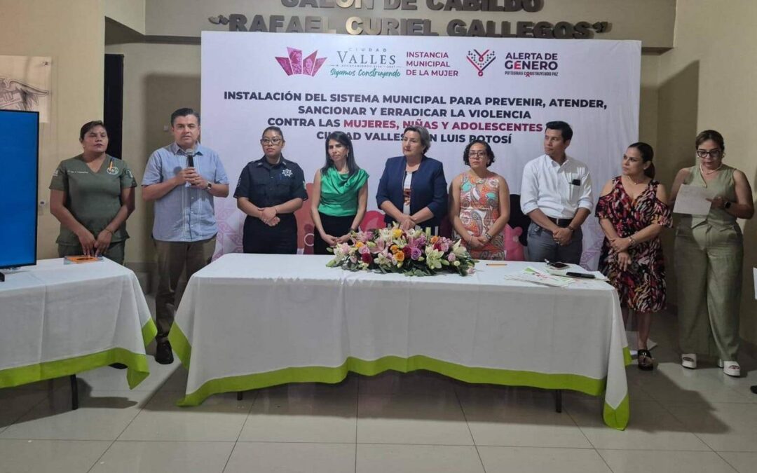 IMPLEMENTAN ACCIONES CONTRA LA VIOLENCIA DE GÉNERO EN CIUDAD VALLES