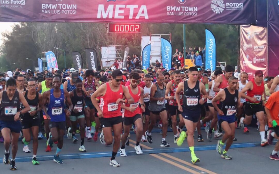 BMW MARATÓN TANGAMANGA REGISTRA ALTA AFLUENCIA DE PARTICIPANTES