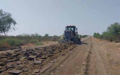 INFORMAN DE AVANCES EN OBRAS EN EL CAMINO VILLA DE RAMOS-LOS HERNÁNDEZ