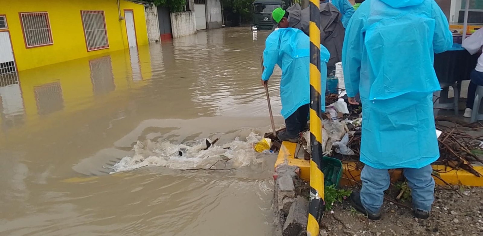 REALIZAN ACCIONES DE ATENCIÓN Y PREVENCIÓN ANTE LLUVIAS EN CIUDAD VALLES