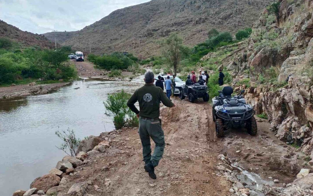 LLAMAN A EXTREMAR PRECAUCIONES EN RÍOS Y BAJADAS DE AGUA