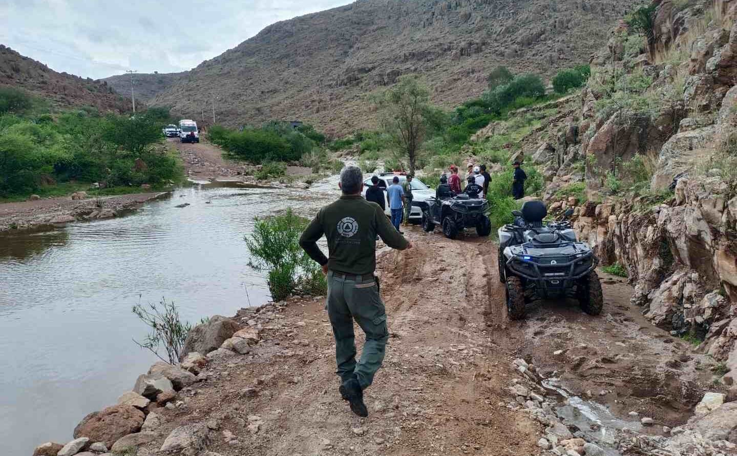 LLAMAN A EXTREMAR PRECAUCIONES EN RÍOS Y BAJADAS DE AGUA