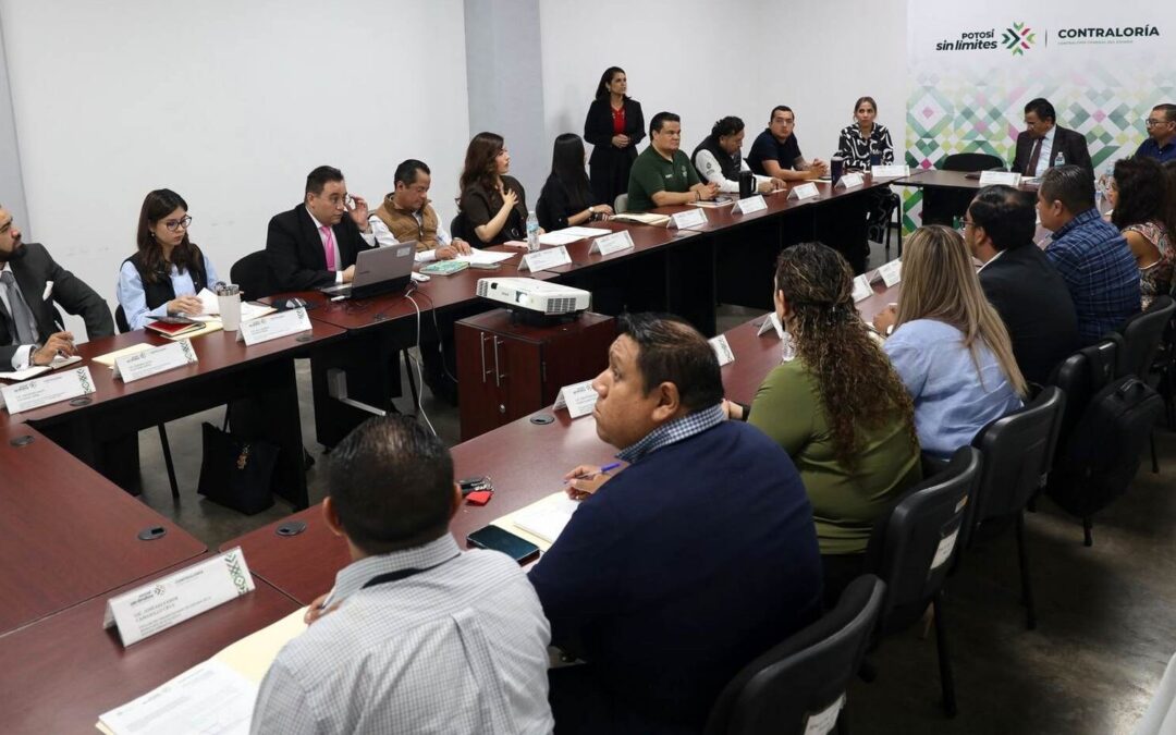 REALIZAN SESIÓN DE TRABAJO CON LOS 26 ÓRGANOS INTERNOS DE CONTROL DEL ESTADO