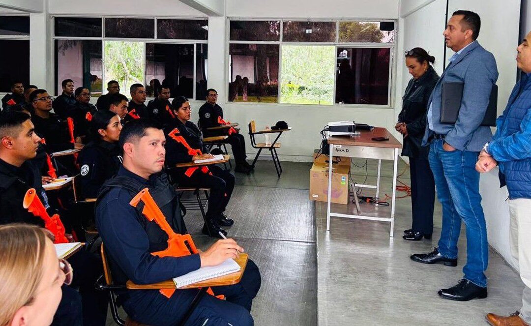 REFUERZAN LA FORMACIÓN POLICIAL EN SAN LUIS POTOSÍ