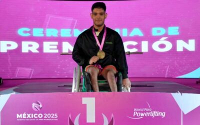 ATLETA POTOSINO GANA ORO Y CLASIFICA A PARAPANAMERICANOS JUVENILES 2025