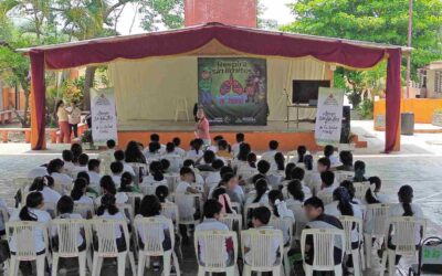 REALIZAN JORNADAS CONTRA HUMO DE TABACO Y EMISIONES EN ESCUELAS DE LA HUASTECA