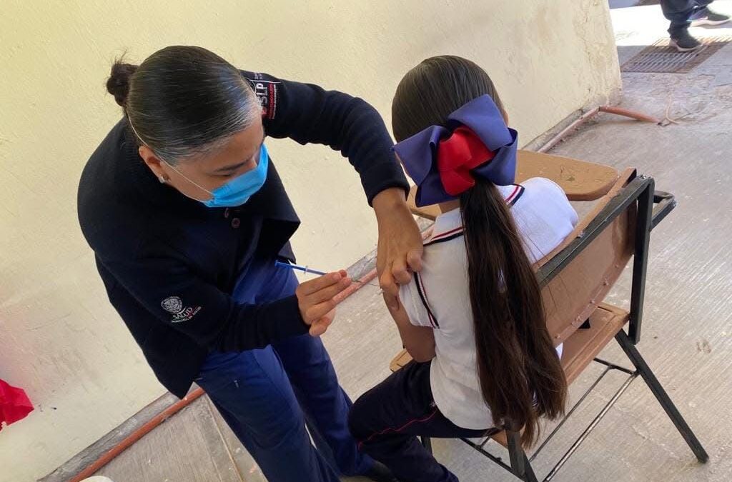 SE HAN APLICADO MÁS DE 100 MIL VACUNAS CONTRA EL SARAMPIÓN EN 2025