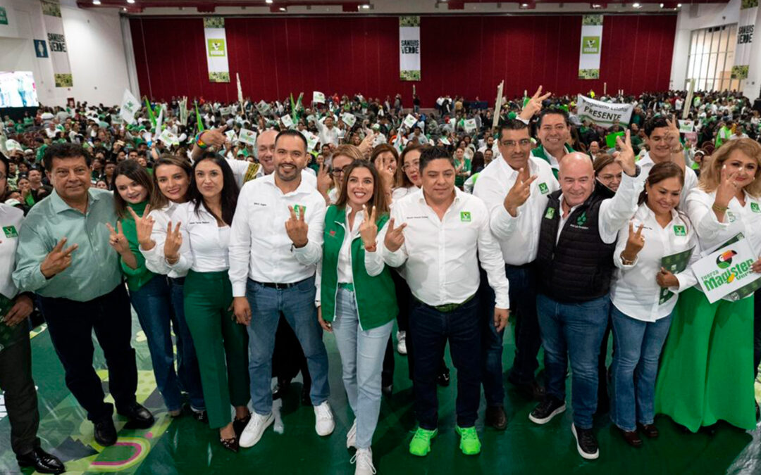 PARTIDO VERDE RENUEVA SU DIRIGENCIA EN SLP Y SE DECLARA LISTO PARA EL 2027