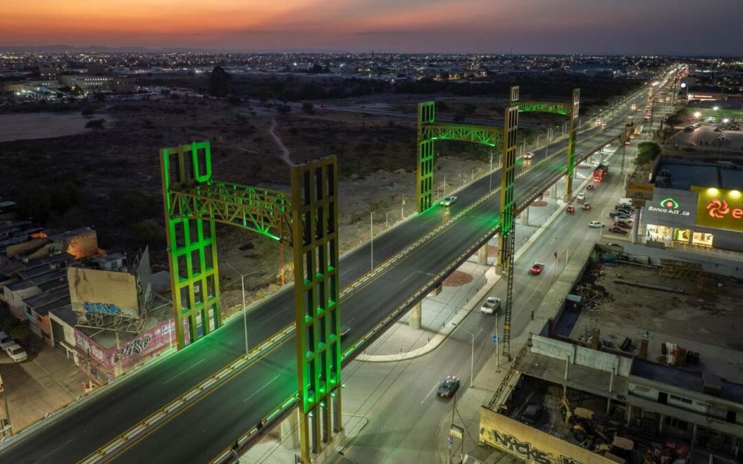 OBRAS VIALES BUSCAN MEJORAR CONECTIVIDAD EN ZONA METROPOLITANA DE SLP: ESTADO