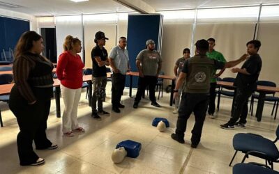 CAPACITAN A PERSONAL DE LA FENAPO EN PRIMEROS AUXILIOS Y PROTOCOLOS DE EMERGENCIA