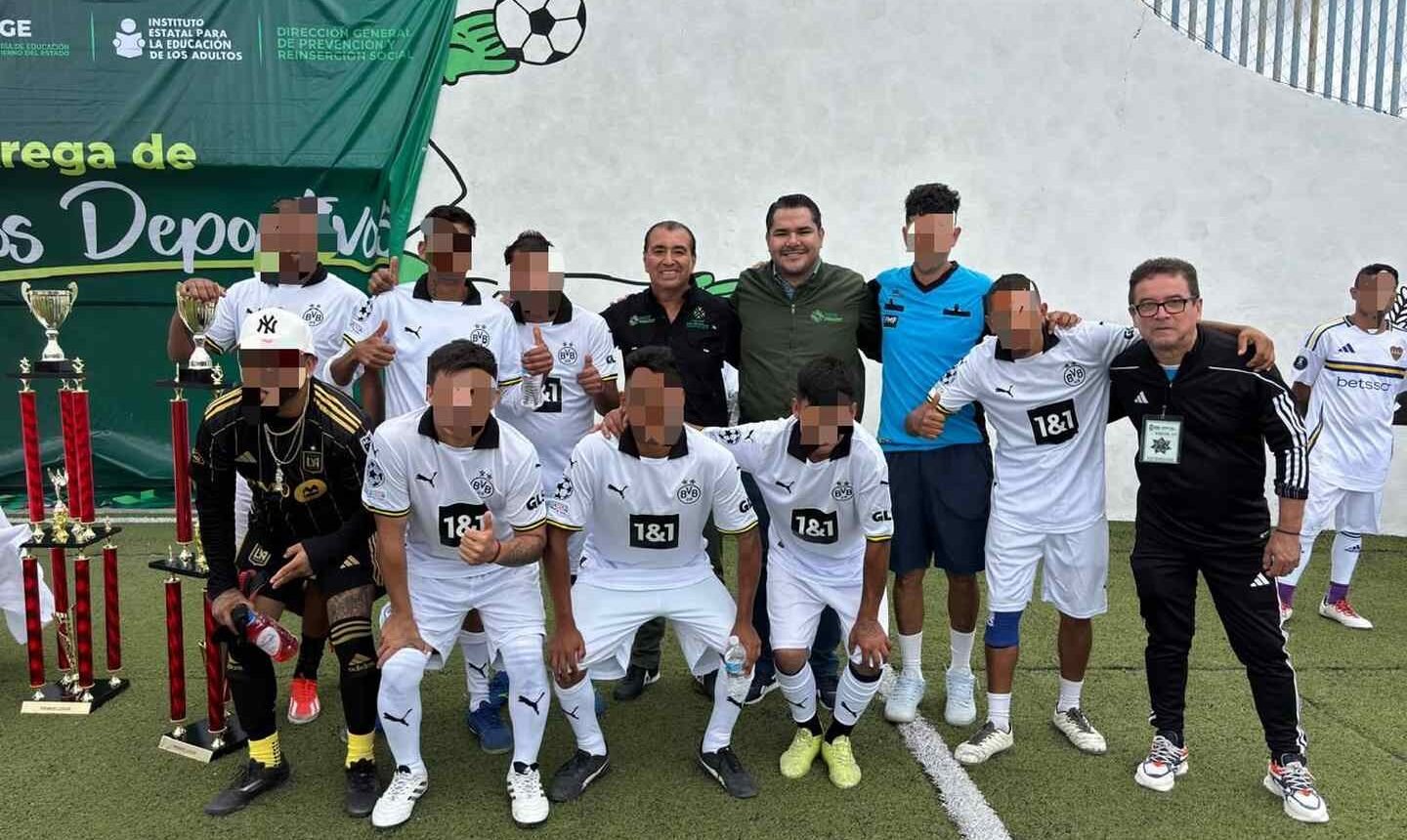 ENTREGAN APOYOS DEPORTIVOS EN EL CERESO “LA PILA” PARA FOMENTAR ACTIVIDAD FÍSICA