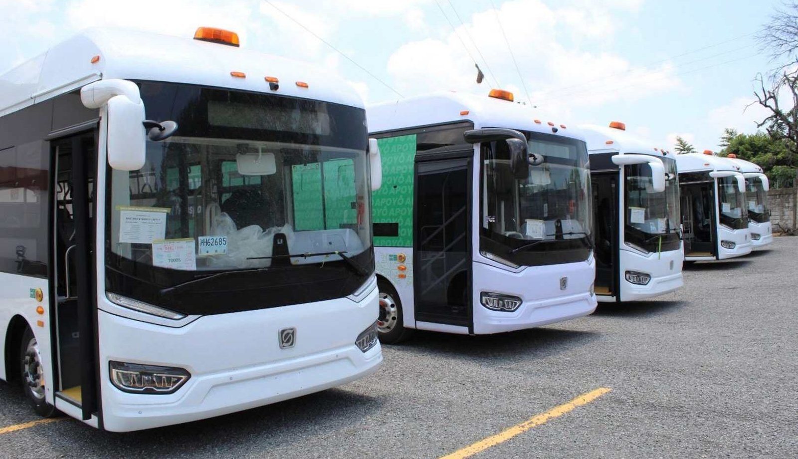 LLEGAN PRIMERAS UNIDADES ELÉCTRICAS DEL METRORED A CIUDAD VALLES