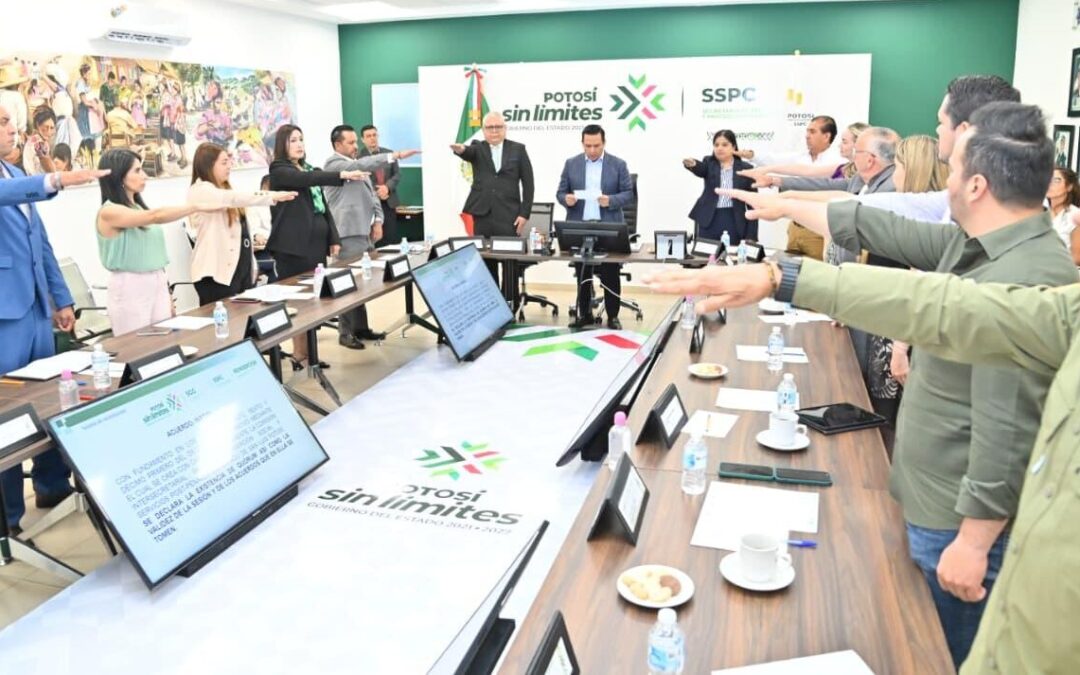 INSTALAN COMISIÓN INTERSECRETARIAL PARA REINSERCIÓN SOCIAL EN SLP