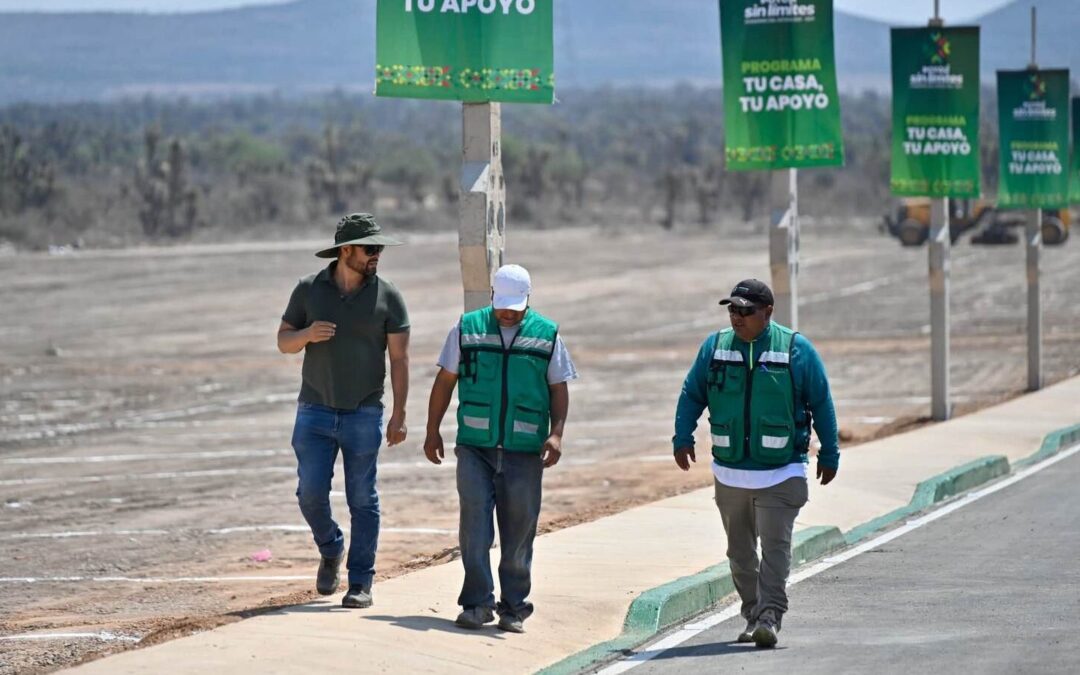 XILITLA RECIBIRÁ MIL LOTES PARA EL PROGRAMA “TU CASA, TU APOYO”