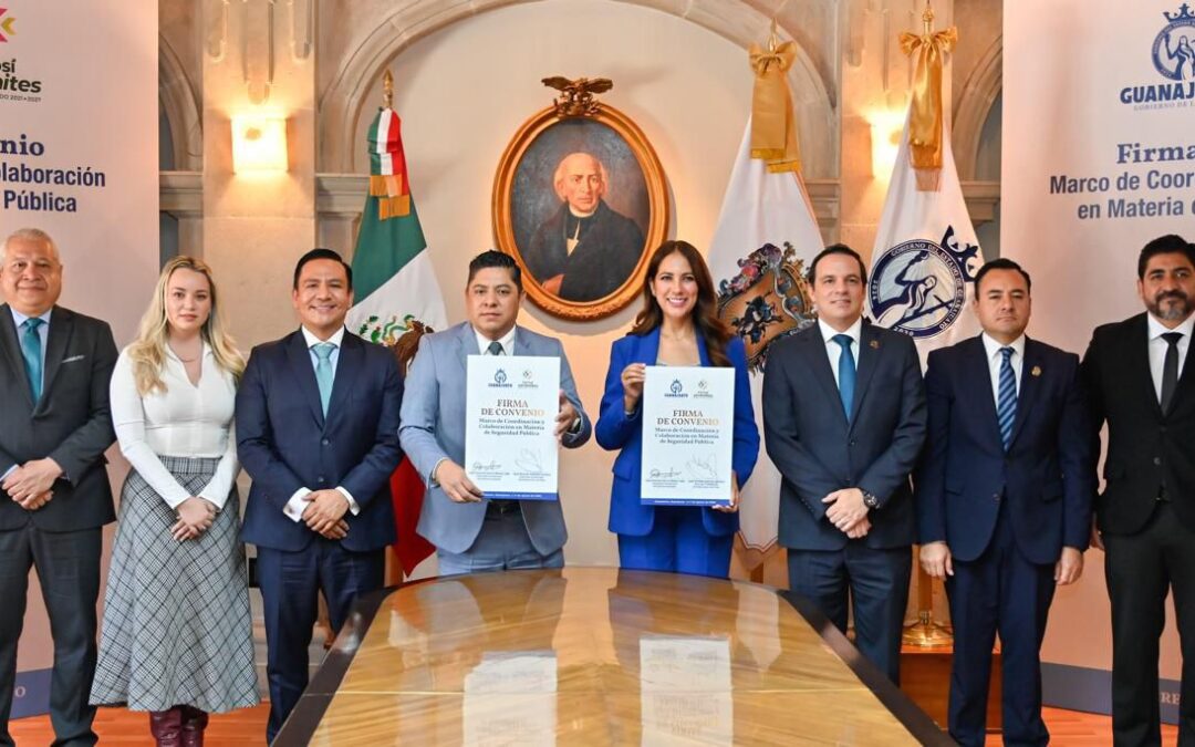 SLP Y GUANAJUATO REFUERZAN SEGURIDAD CON CONVENIO DE COLABORACIÓN
