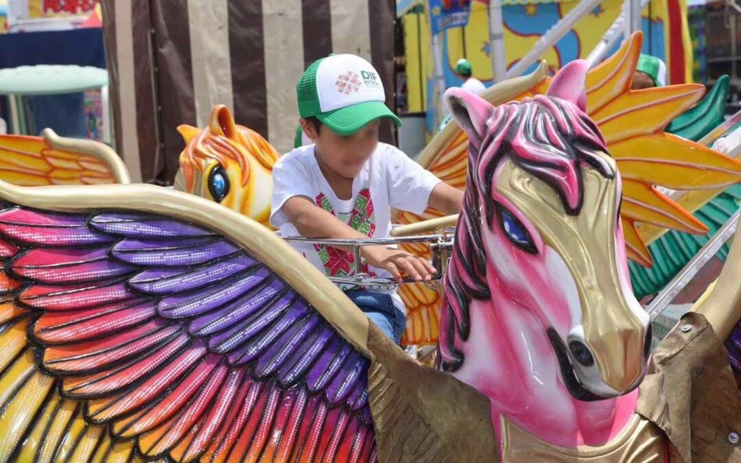 INFANTES DE CENTROS DE ASISTENCIA SOCIAL DISFRUTAN JORNADA RECREATIVA EN LA FENAPO