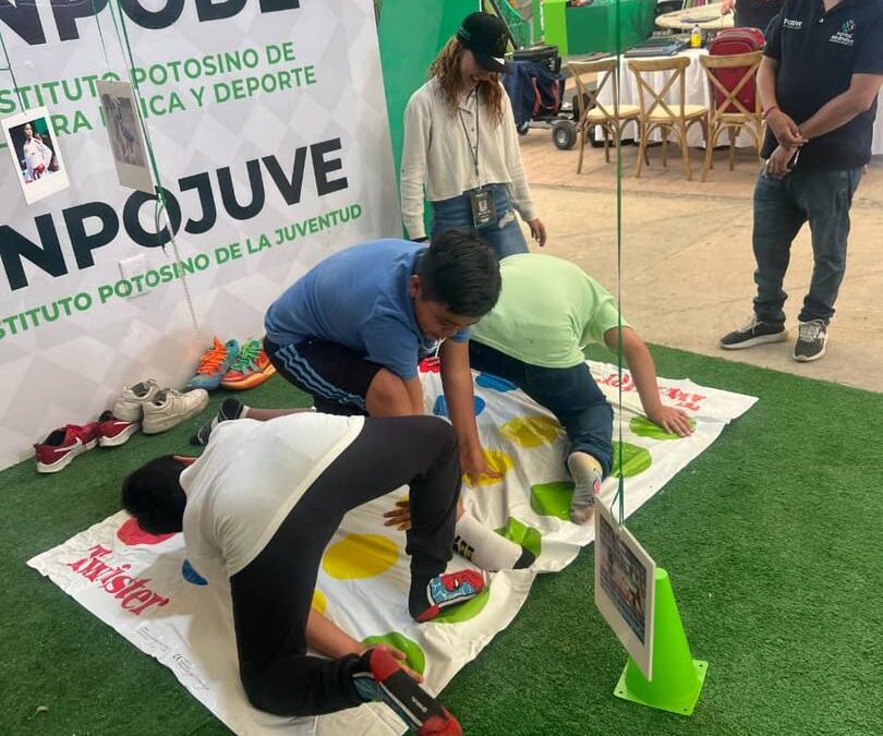 PROMUEVEN ACTIVIDADES DEL INSTITUTO POTOSINO DE LA JUVENTUD EN LA FENAPO 2025