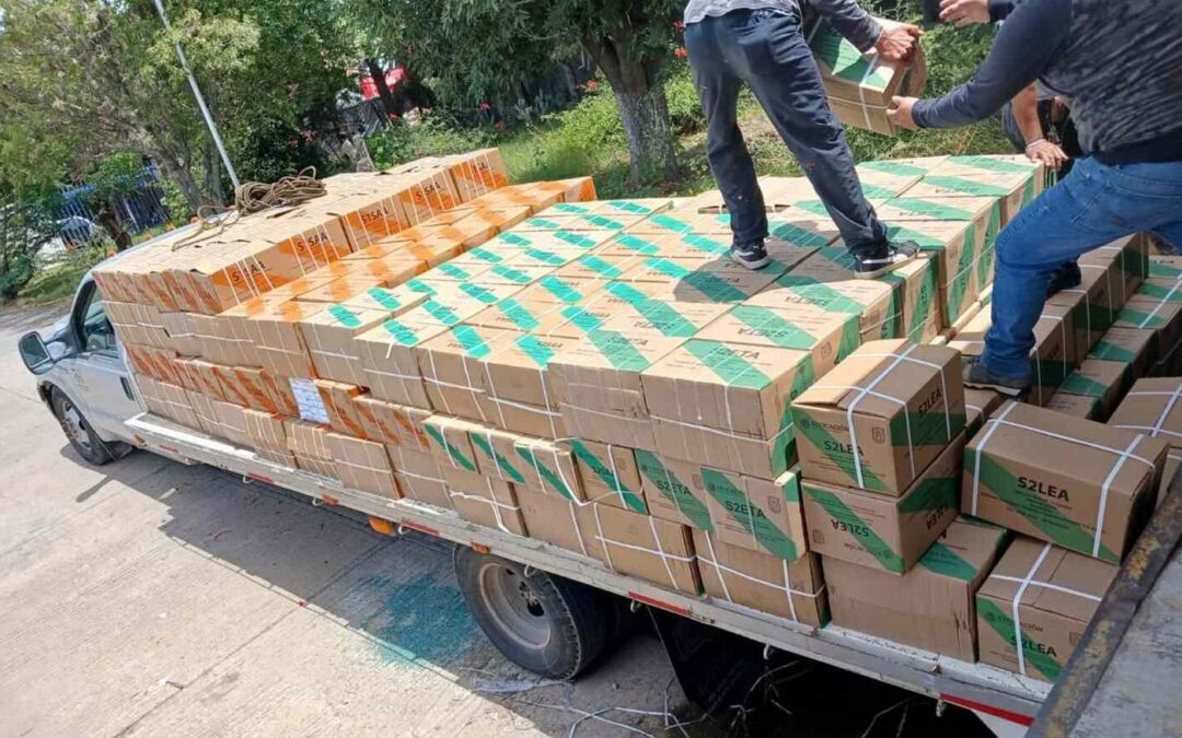 ENTREGA DE LIBROS DE TEXTO REGISTRA AVANCES SIGNIFICATIVOS EN EL ESTADO