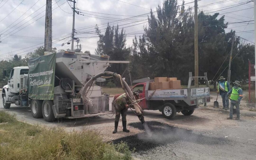 AVANZAN OBRAS DE REHABILITACIÓN EN VIALIDADES DE LA ZONA INDUSTRIAL