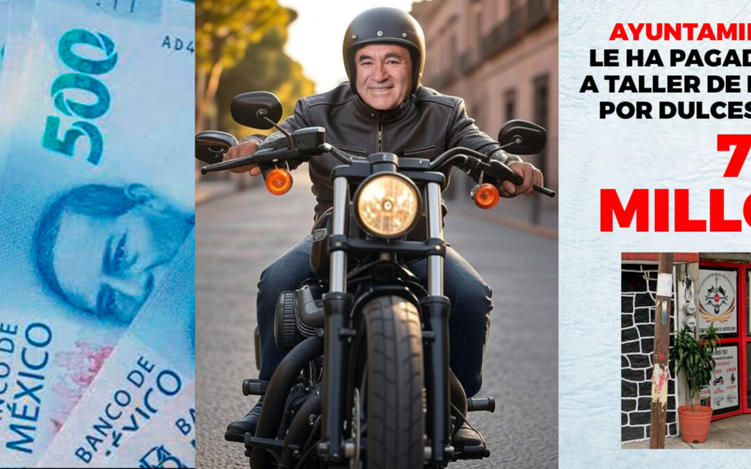 GALINDO MANTIENE PROVEEDOR FANTASMA QUE CONVIRTIÓ TALLER DE MOTOS EN DULCERÍA Y TEXTILERA