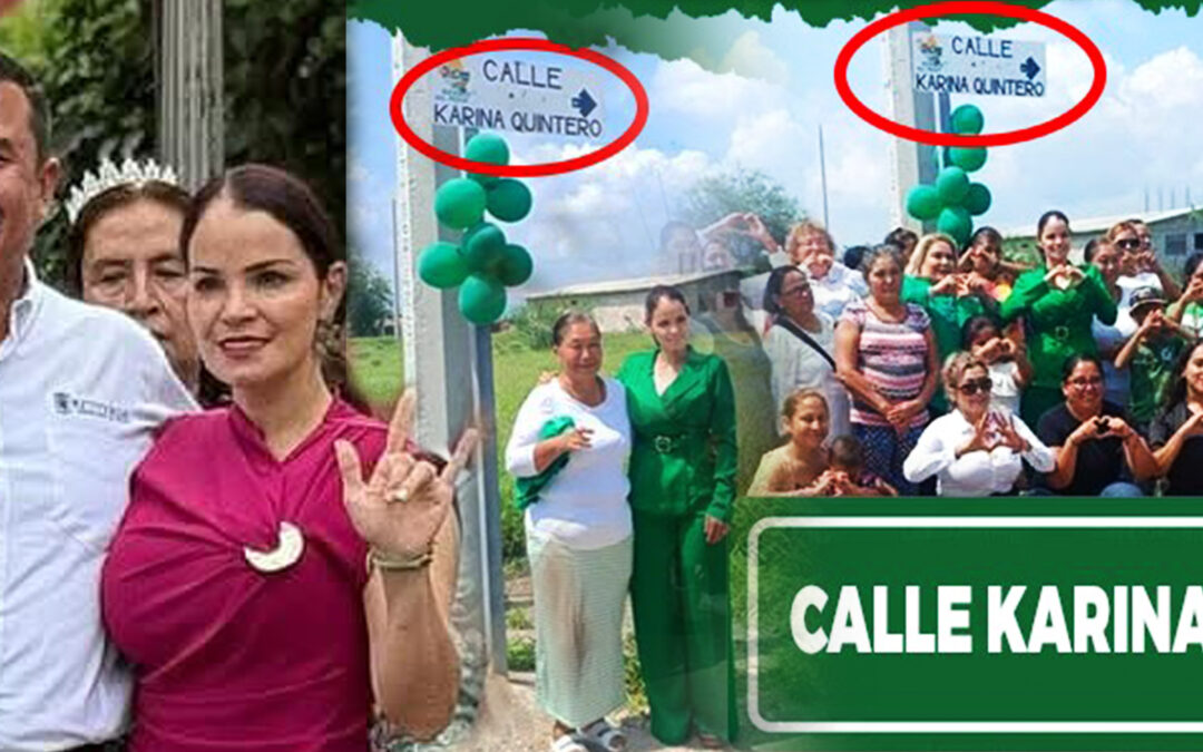 YA TAMBIÉN LA ESPOSA DE ARNULFO URBIOLA TIENE UNA CALLE CON SU NOMBRE EN RIOVERDE