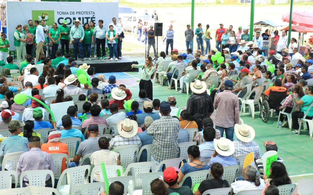 TOMAN PROTESTA A COMITÉS MUNICIPALES DEL PVEM EN ÉBANO Y TAMUÍN