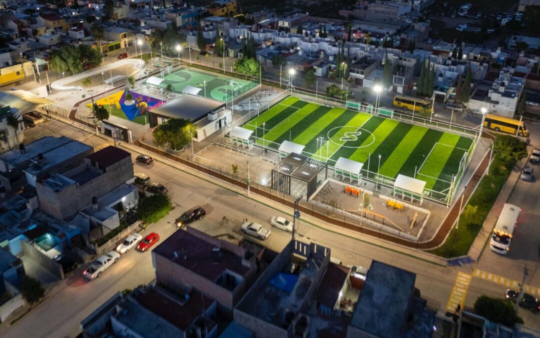 INAUGURAN PARQUE URBANO Y PURIFICADORA DE AGUA GRATUITA EN SOLEDAD