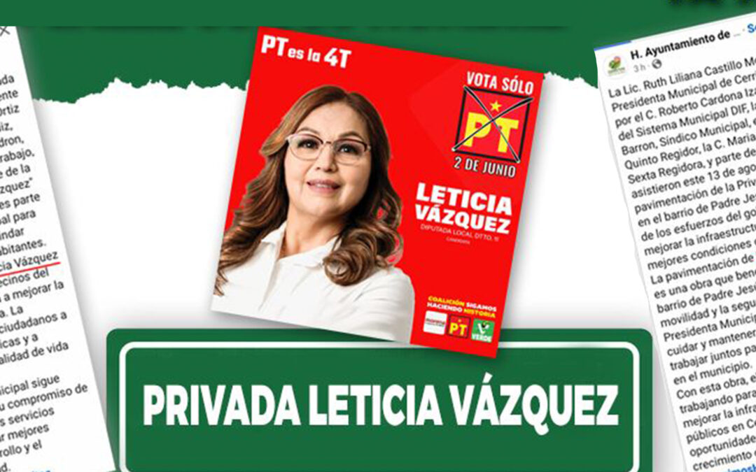 DIPUTADA DEL PARTIDO DEL TRABAJO YA TIENE UNA CALLE CON SU NOMBRE EN CERRITOS