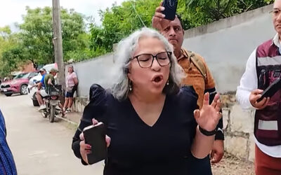 RECLAMOS A RITA OZALIA: INCONFORMES DE MORENA LA ENCARAN EN TANCANHUITZ