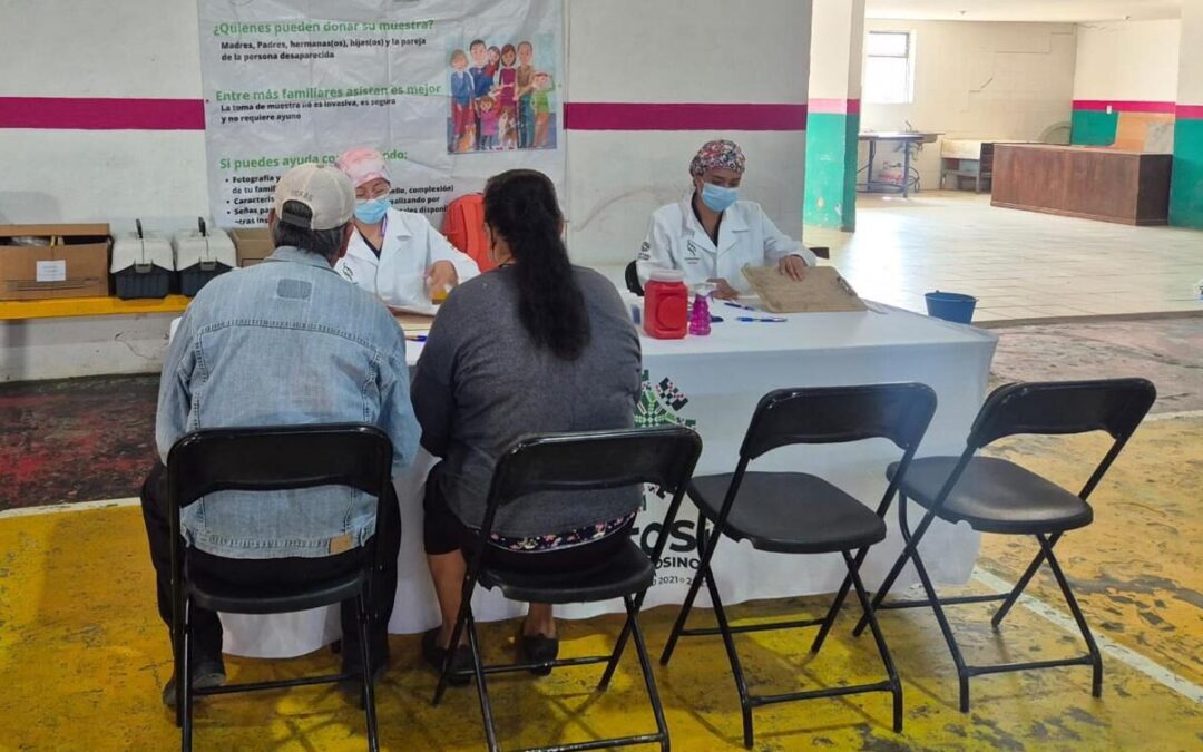 REALIZAN CINCO CAMPAÑAS DE TOMA DE MUESTRAS GENÉTICAS EN 12 MUNICIPIOS DE SLP