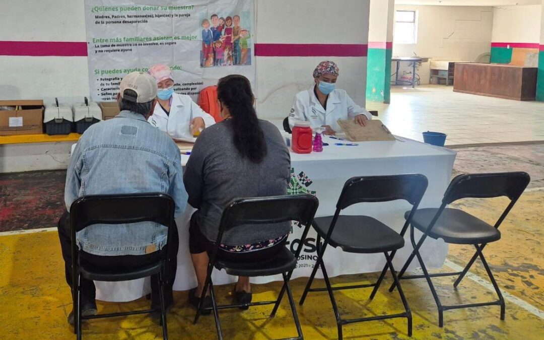 REALIZAN JORNADAS DE TOMA DE MUESTRAS GENÉTICAS EN TRES MUNICIPIOS