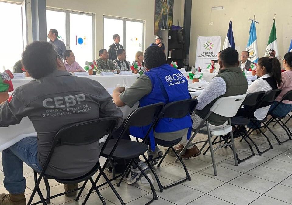 REPORTAN AVANCES EN ATENCIÓN A PERSONAS MIGRANTES EN REUNIÓN INTERINSTITUCIONAL