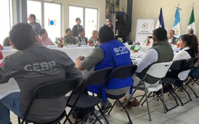 REPORTAN AVANCES EN ATENCIÓN A PERSONAS MIGRANTES EN REUNIÓN INTERINSTITUCIONAL