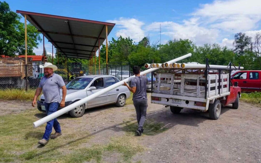TECIFICAN RIEGO EN 773 HECTÁREAS PARA PRODUCTORES DE TRES REGIONES DEL ESTADO