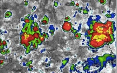 PRONOSTICAN LLUVIAS Y TORMENTAS FUERTES POR FRENTE FRÍO Y ONDA TROPICAL