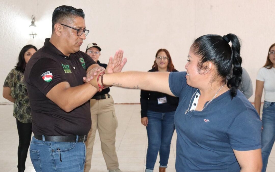 IMPARTEN TALLERES DE DEFENSA PERSONAL EN MUNICIPIOS DE SLP