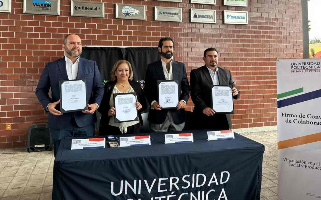 UNIVERSIDAD POLITÉCNICA DE SAN LUIS POTOSÍ FIRMA CONVENIO CON BMW GROUP
