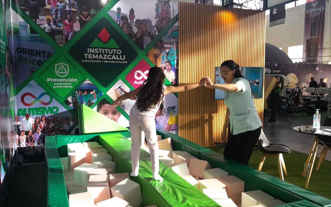 TEMAZCALLI PROMUEVE BIENESTAR SIN LÍMITES EN STAND DE LA FENAPO 2025