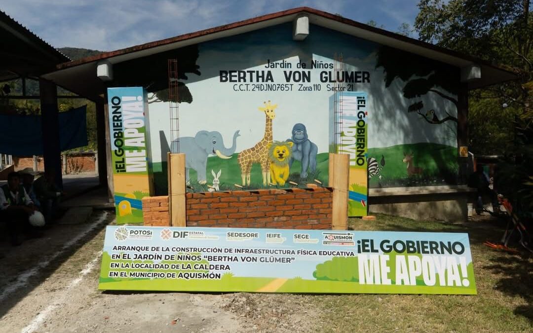 REHABILITAN ESCUELAS EN COMUNIDADES DE AQUISMÓN Y OTRAS LOCALIDADES DE LA HUASTECA