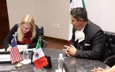 CÓNSUL GENERAL DE ESTADOS UNIDOS CONCLUYE VISITA OFICIAL A SLP