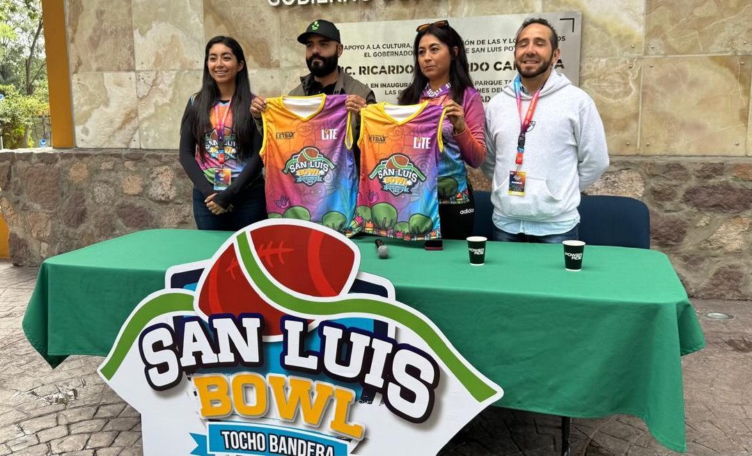 ANUNCIAN TORNEO NACIONAL DE TOCHO BANDERA “SAN LUIS BOWL 2025” EN EL PARQUE TANGAMANGA I