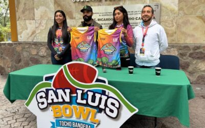 ANUNCIAN TORNEO NACIONAL DE TOCHO BANDERA “SAN LUIS BOWL 2025” EN EL PARQUE TANGAMANGA I